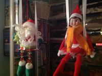 Swinging with Santa! Swinging with Santa!