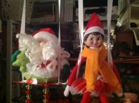 Swinging with Santa! Swinging with Santa!