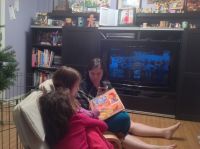 Reading Elf on the Shelf Reading Elf on the Shelf